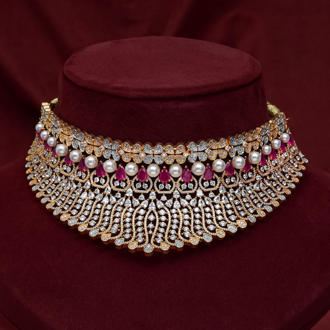 CZ Ruby Choker
