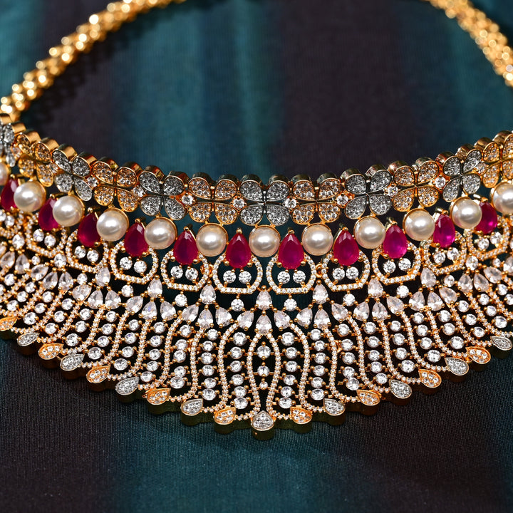 CZ Ruby Choker