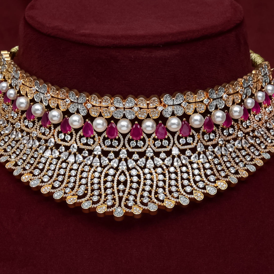 CZ Ruby Choker