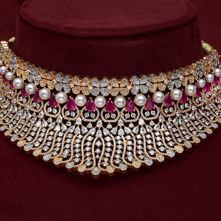 CZ Ruby Choker