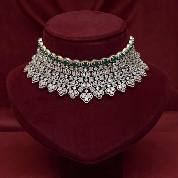 CZ Emerald Choker