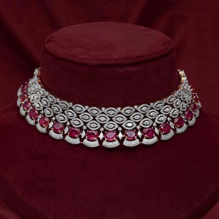 CZ Ruby Choker