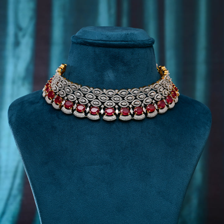 CZ Ruby Choker