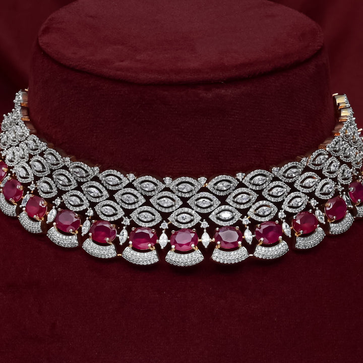 CZ Ruby Choker