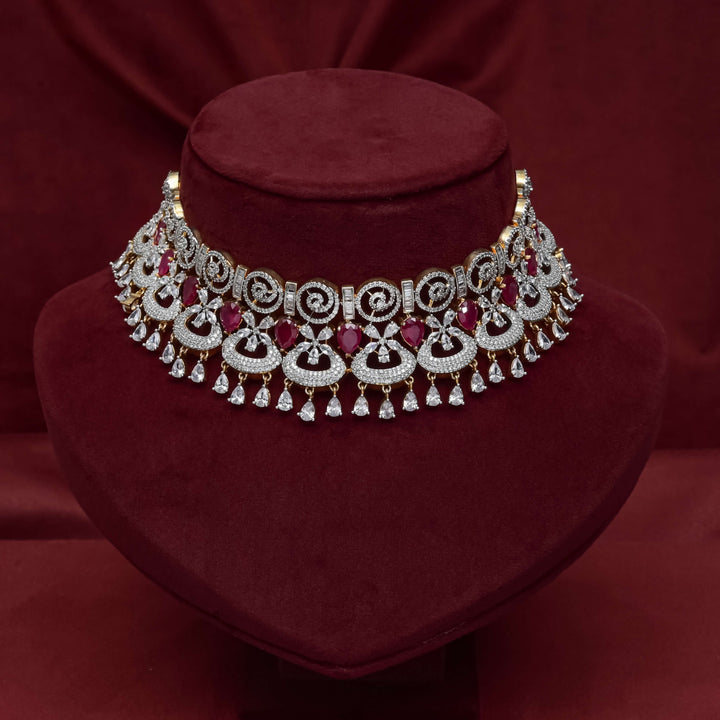 CZ Ruby Choker