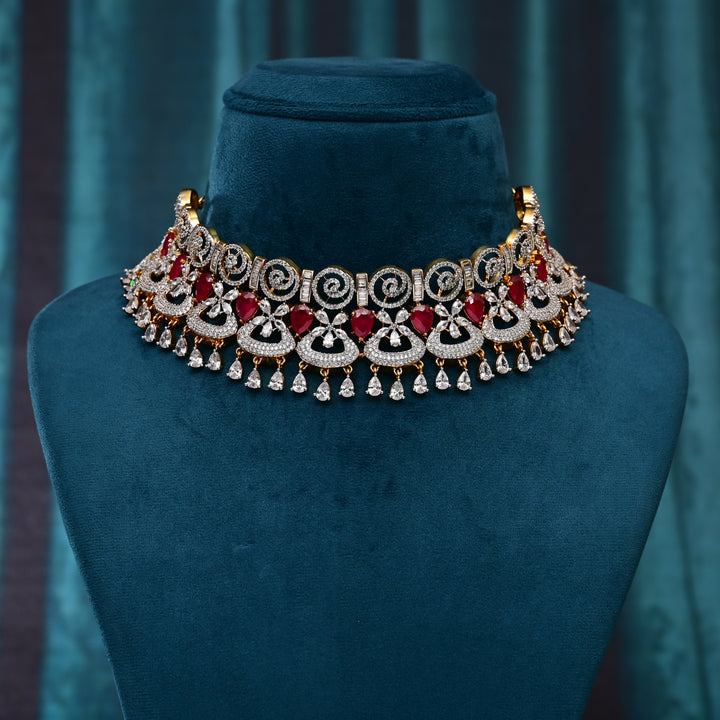 CZ Ruby Choker