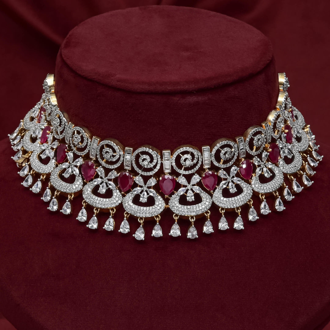 CZ Ruby Choker