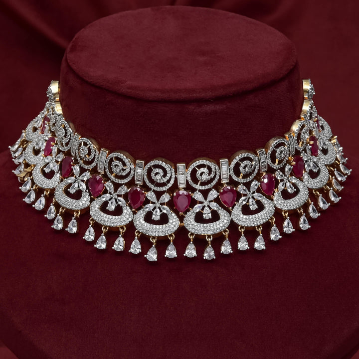 CZ Ruby Choker