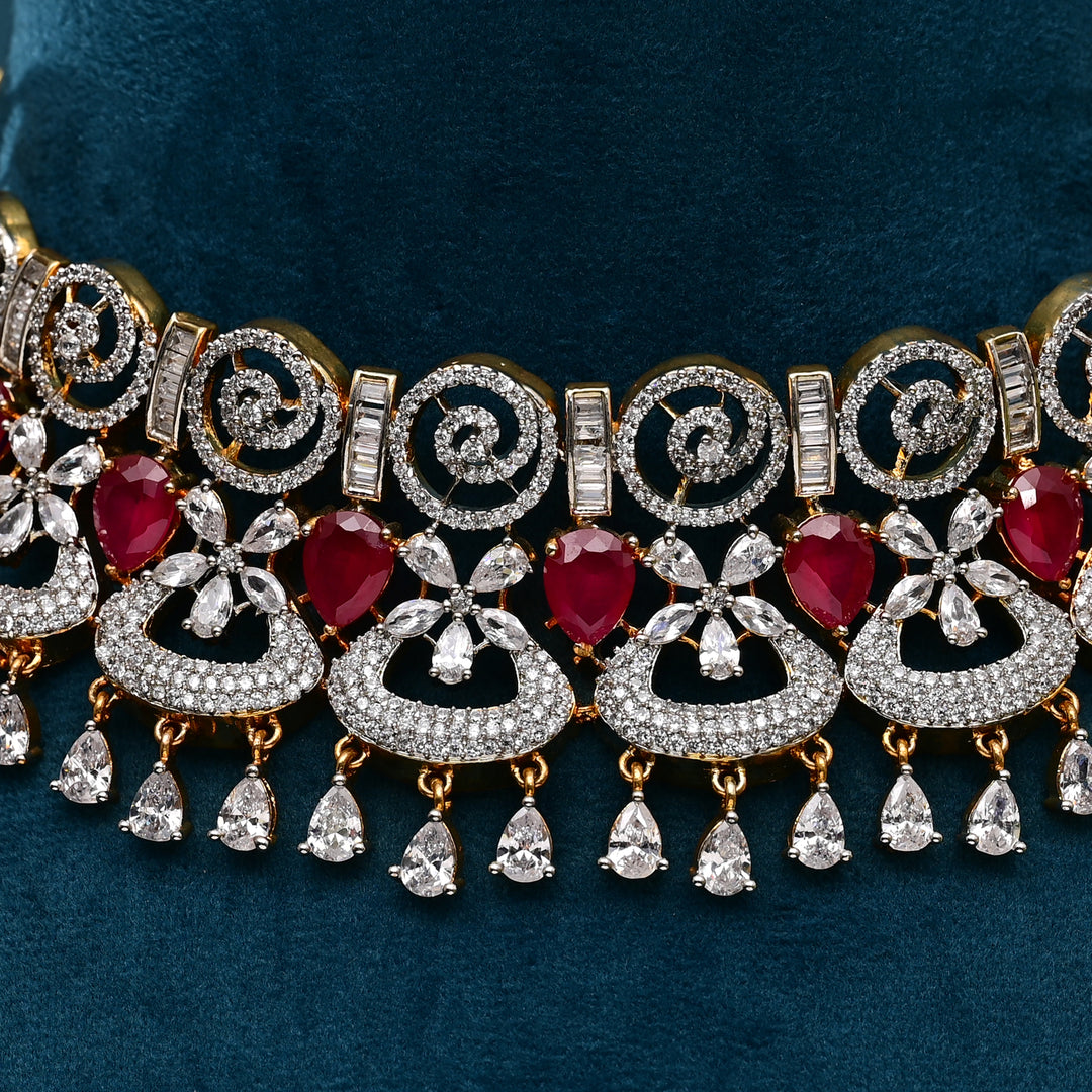 CZ Ruby Choker