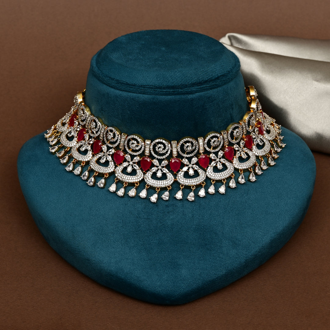 CZ Ruby Choker