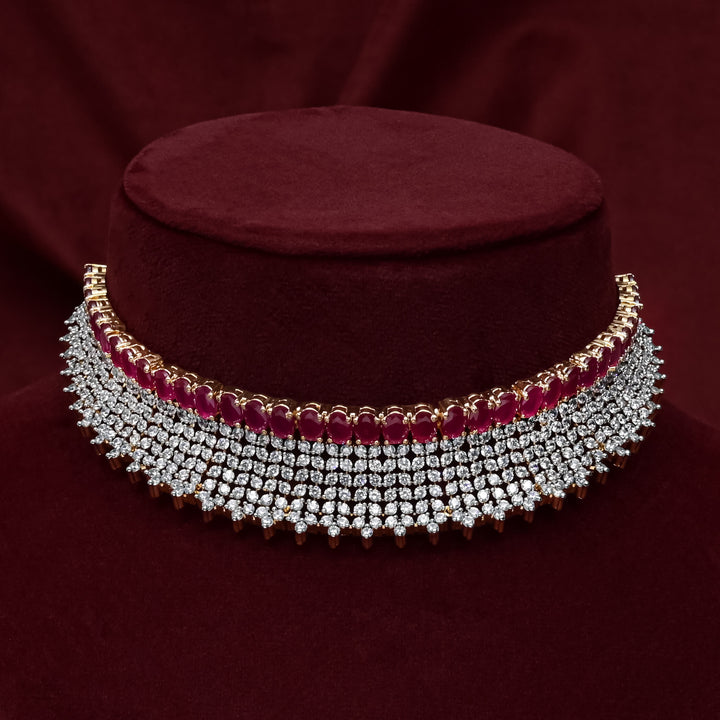 CZ Ruby Choker