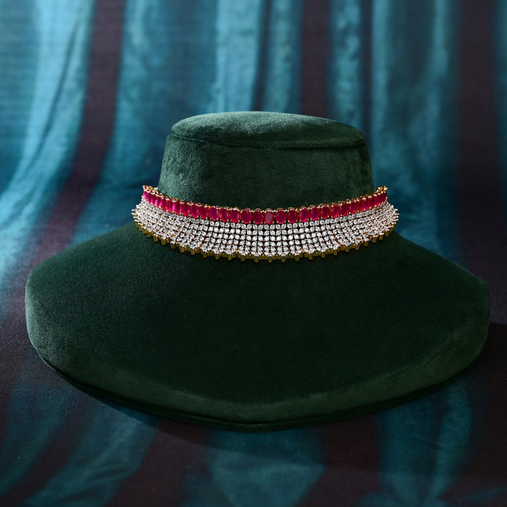 CZ Ruby Choker