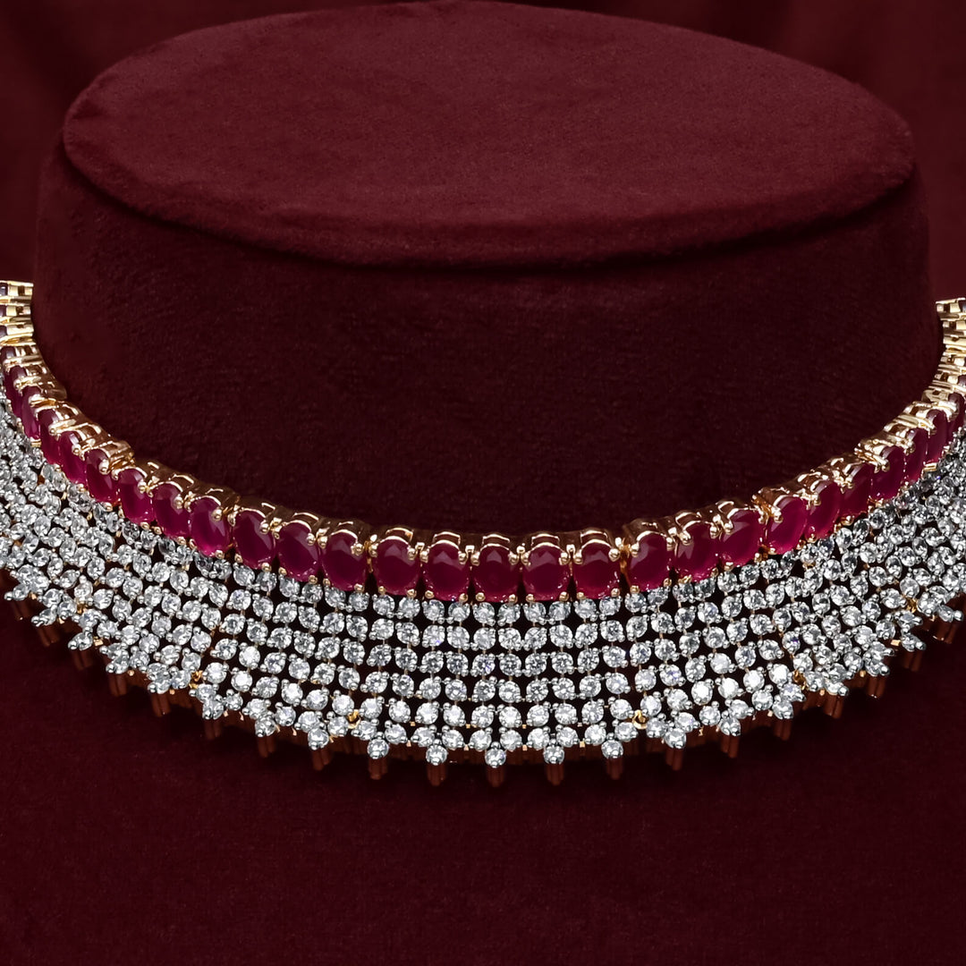 CZ Ruby Choker