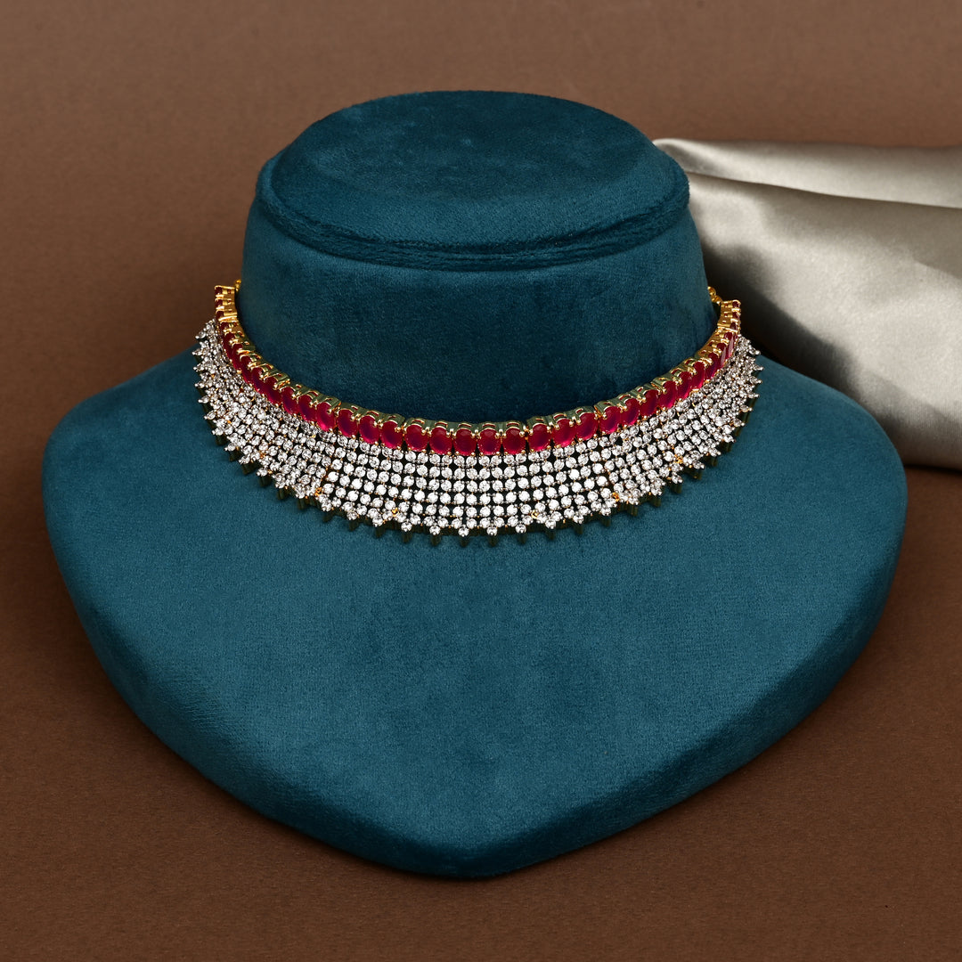 CZ Ruby Choker