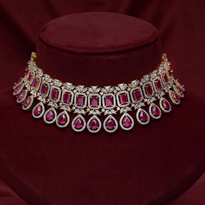 CZ Ruby Choker