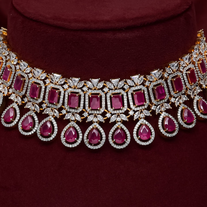 CZ Ruby Choker