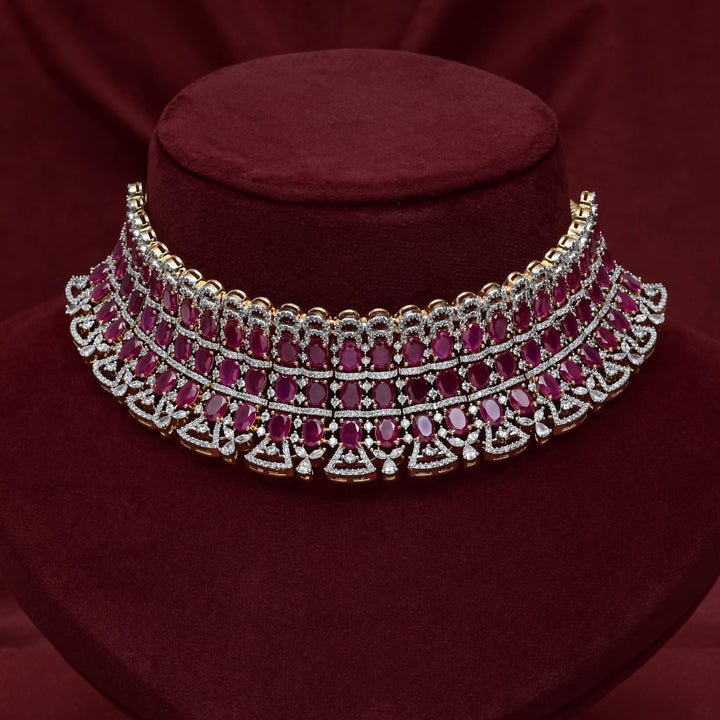 CZ Ruby Choker