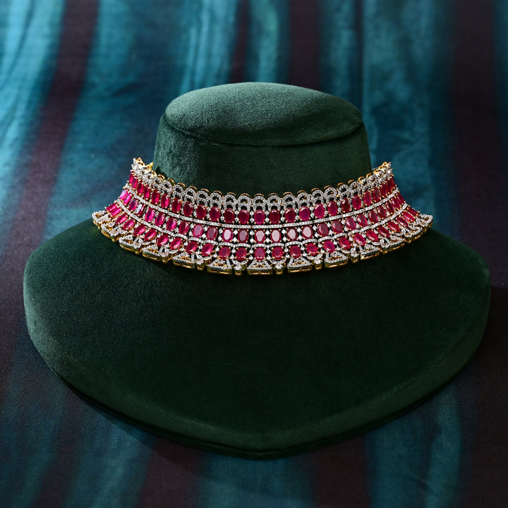 CZ Ruby Choker