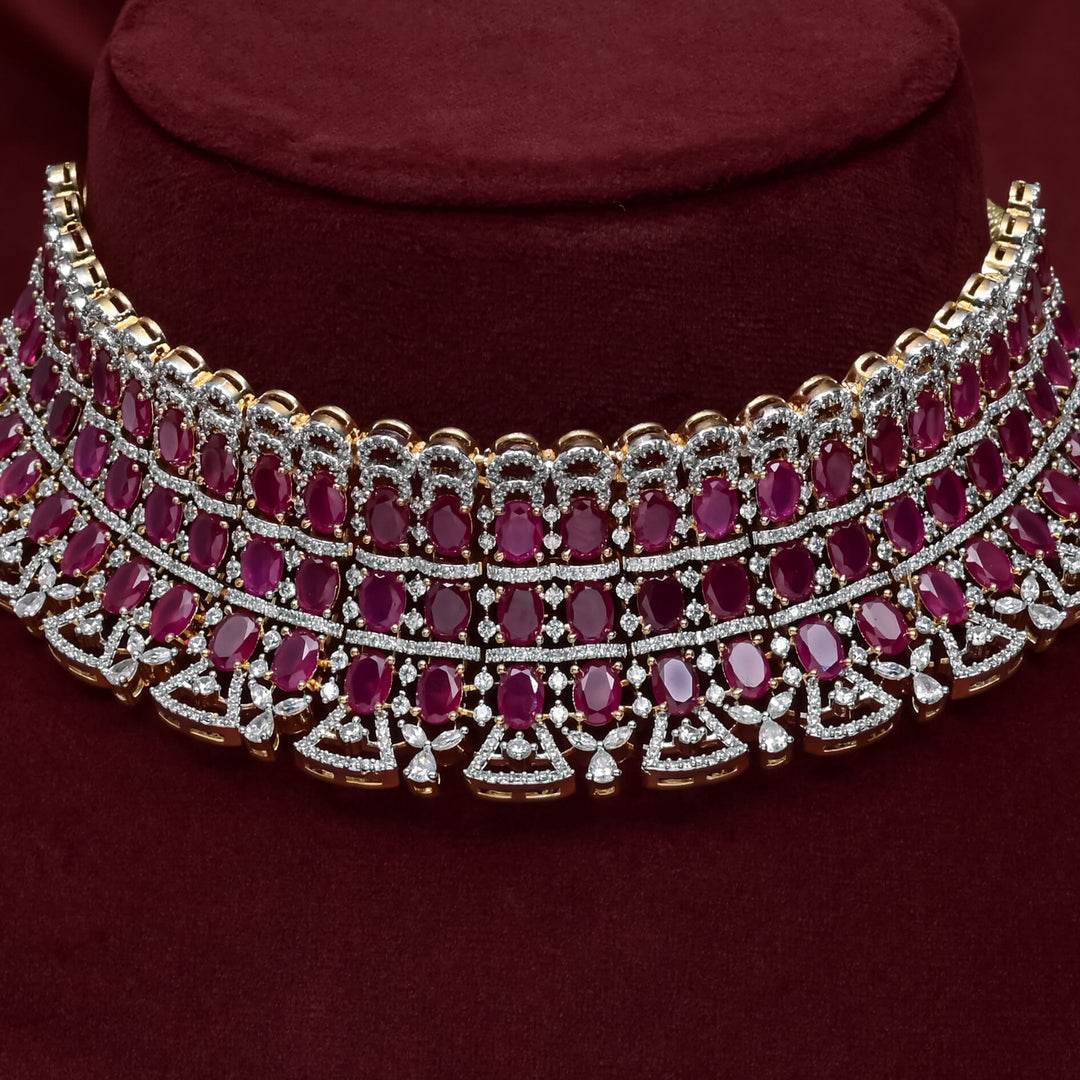 CZ Ruby Choker