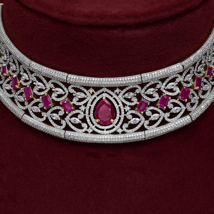 CZ Ruby Choker