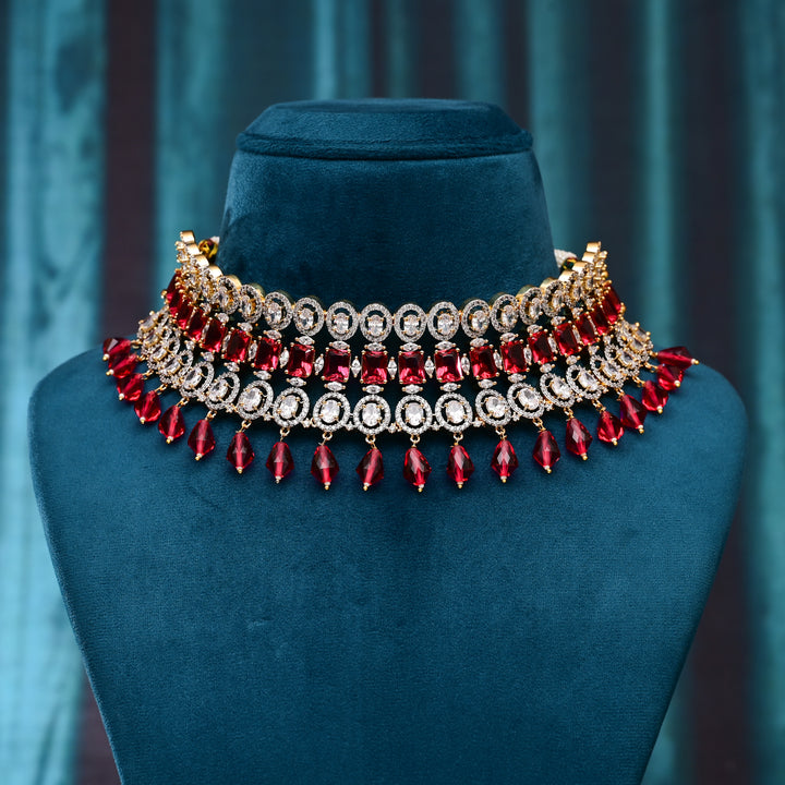 CZ Ruby Choker