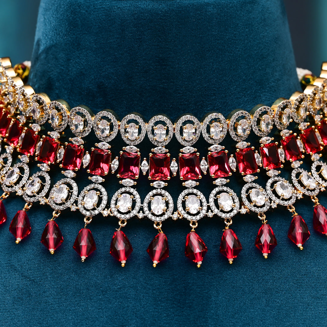 CZ Ruby Choker