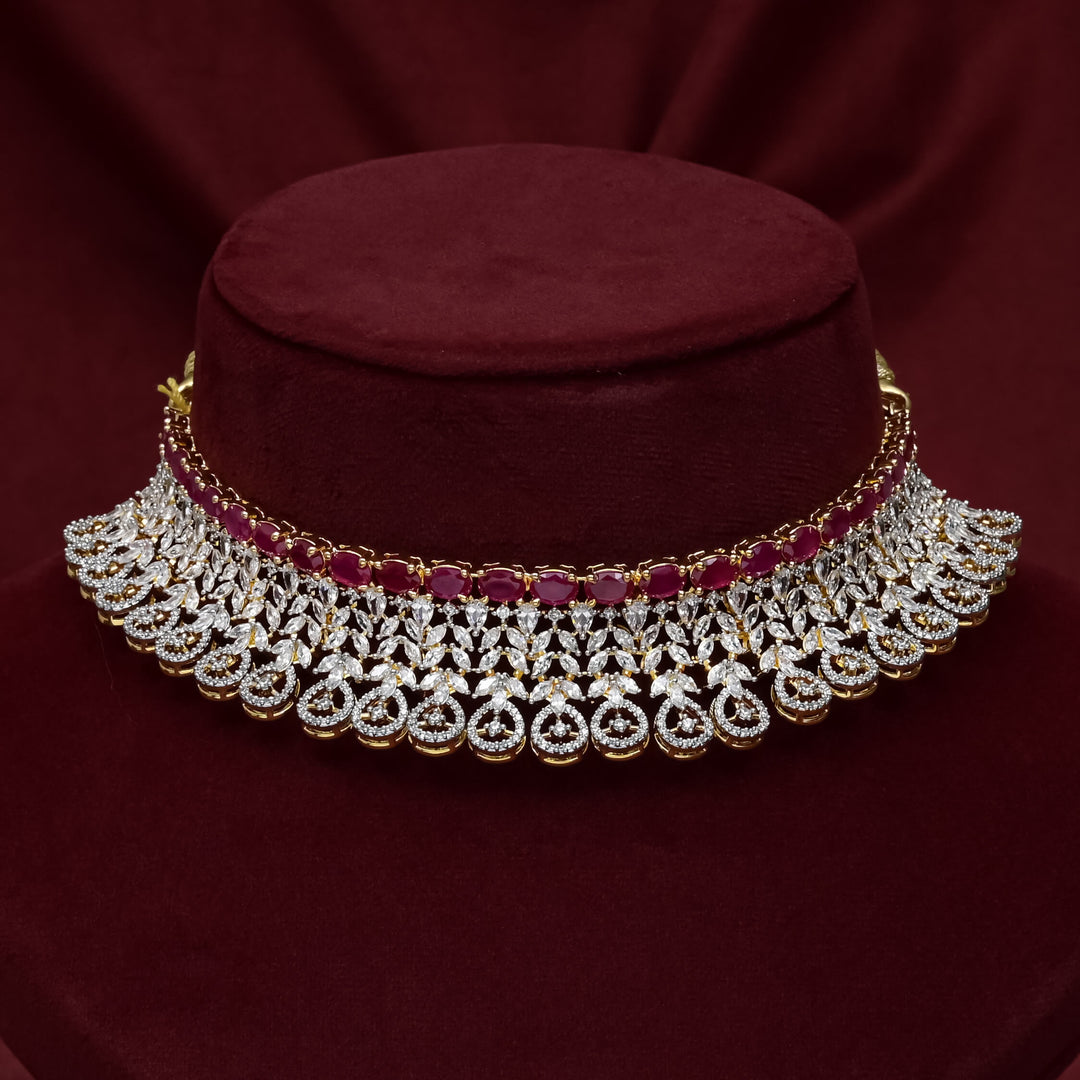 CZ Ruby Choker
