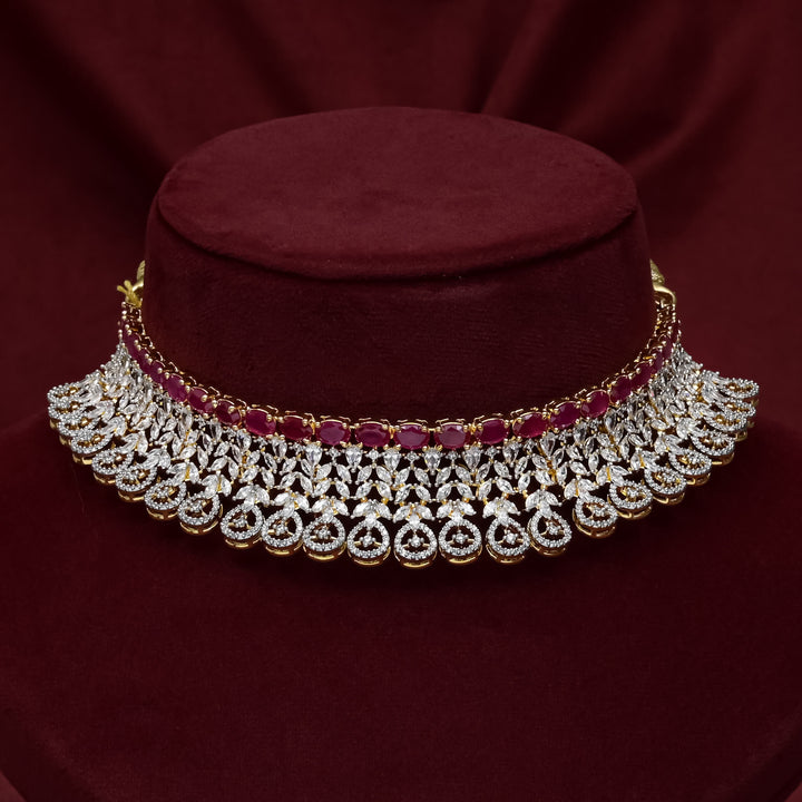 CZ Ruby Choker