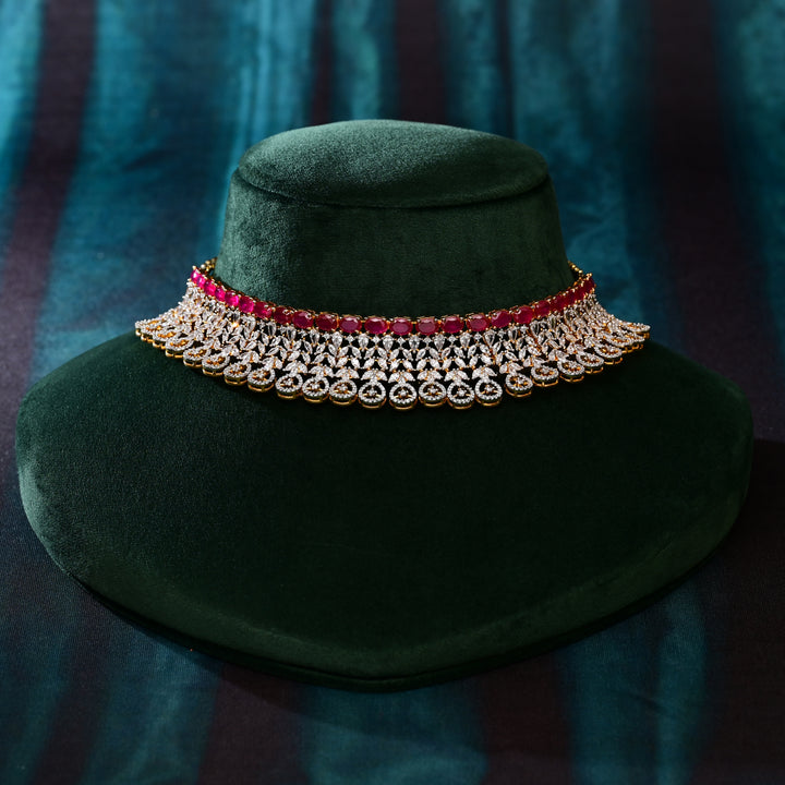 CZ Ruby Choker