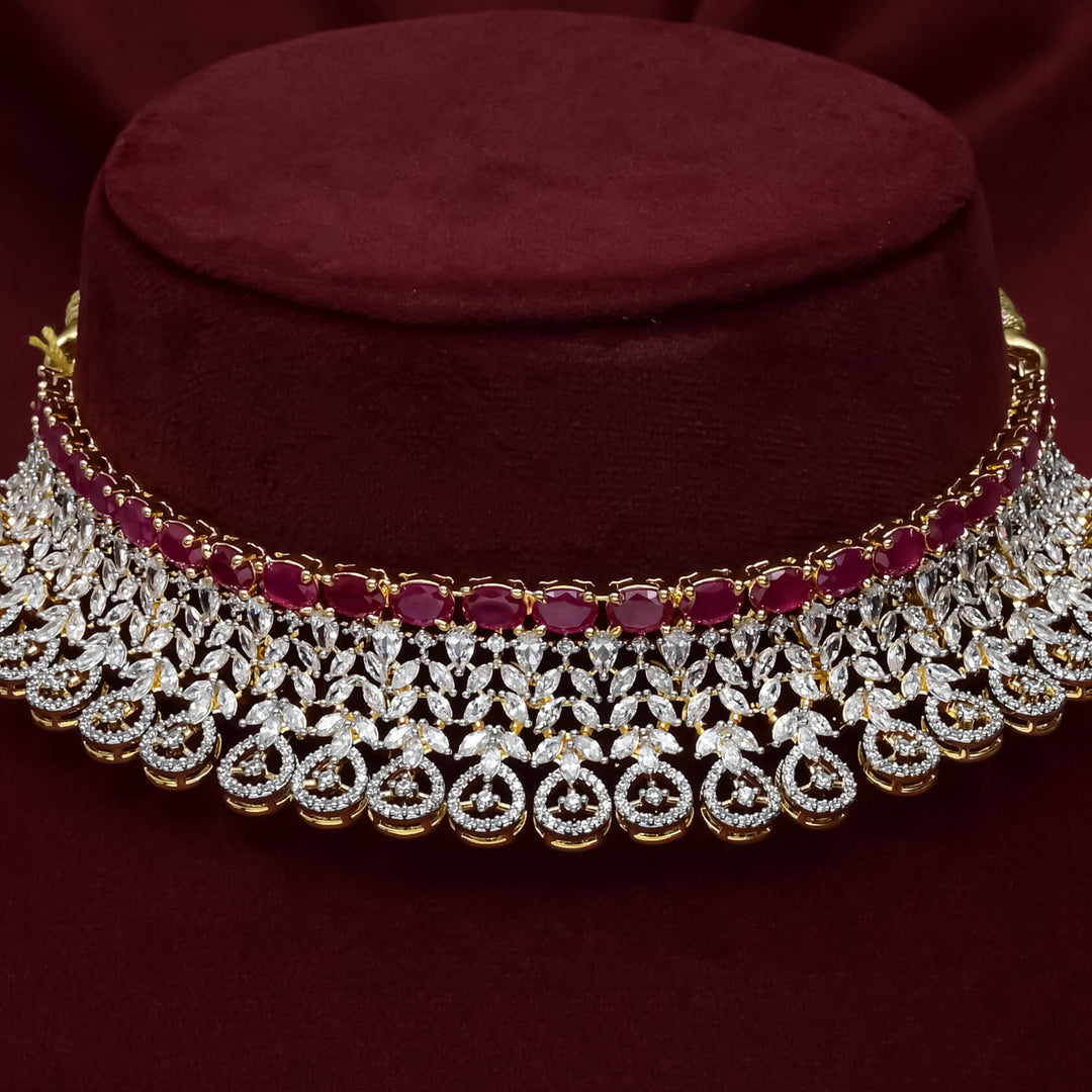 CZ Ruby Choker