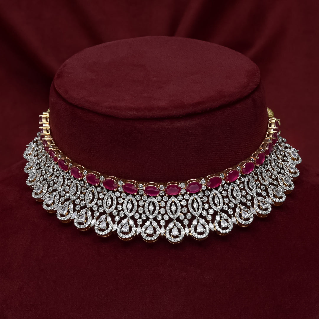 CZ Ruby Choker