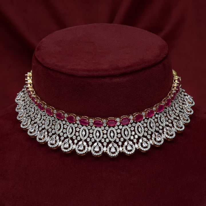 CZ Ruby Choker