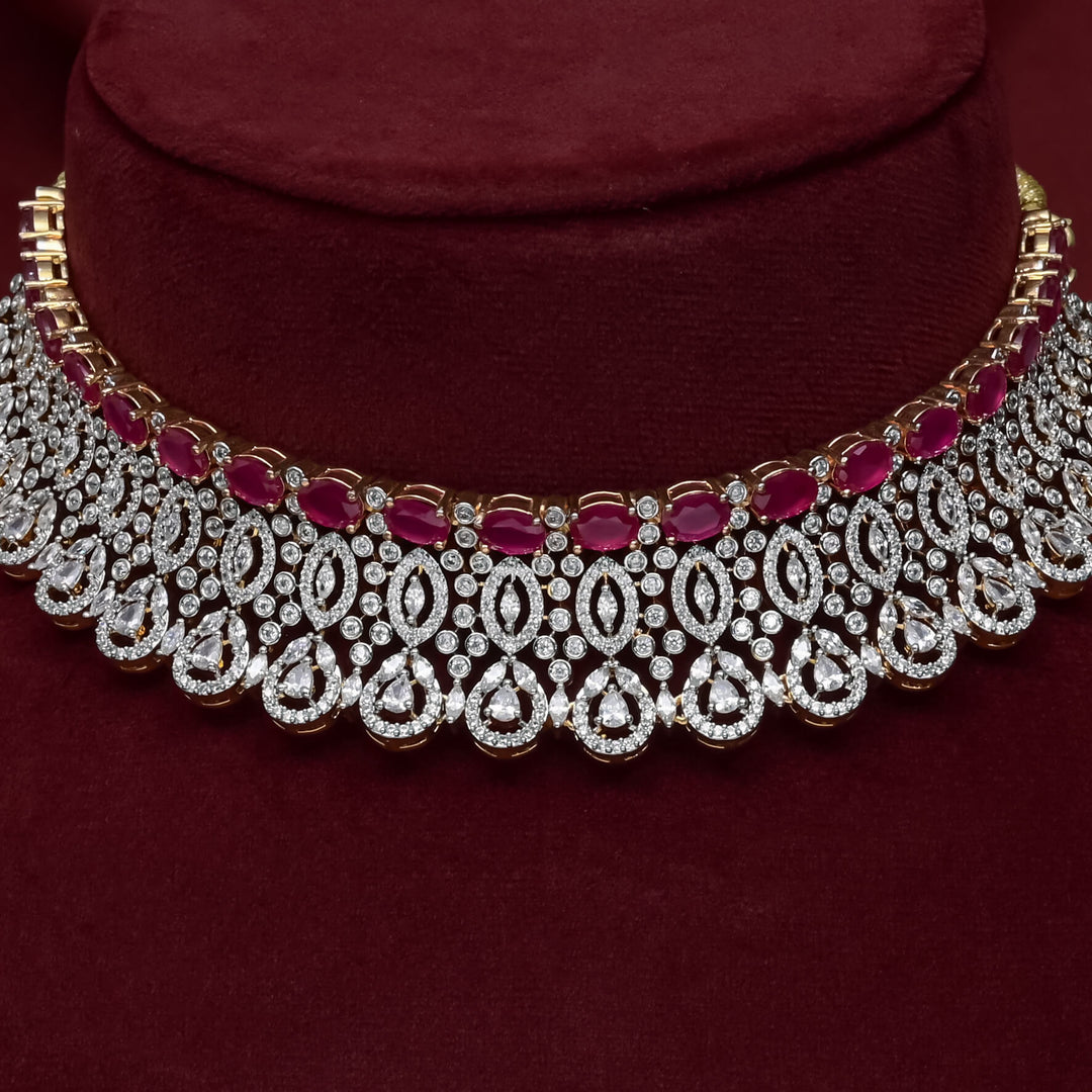 CZ Ruby Choker