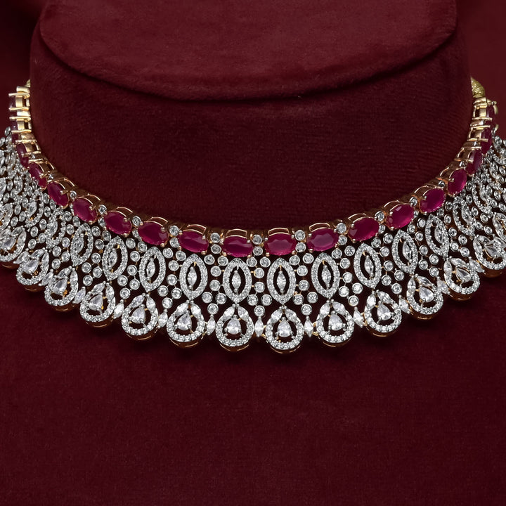 CZ Ruby Choker