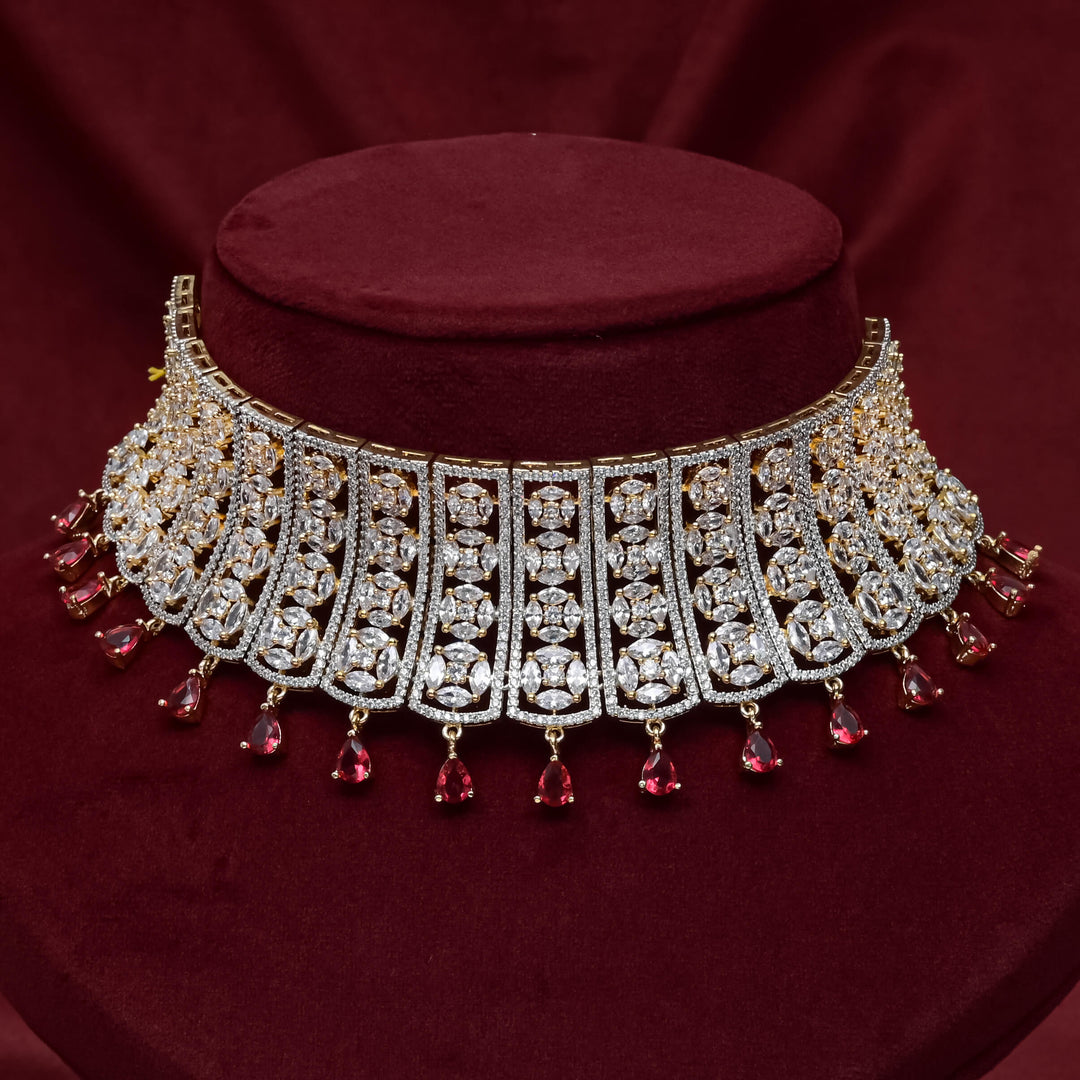 CZ Ruby Choker