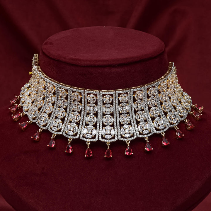 CZ Ruby Choker