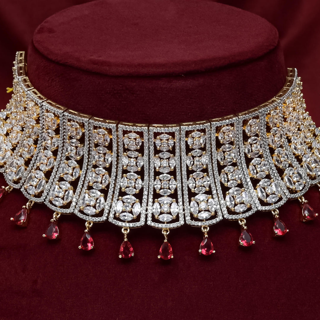 CZ Ruby Choker