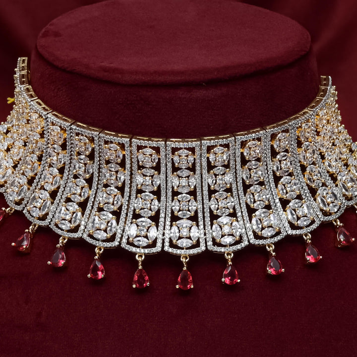 CZ Ruby Choker