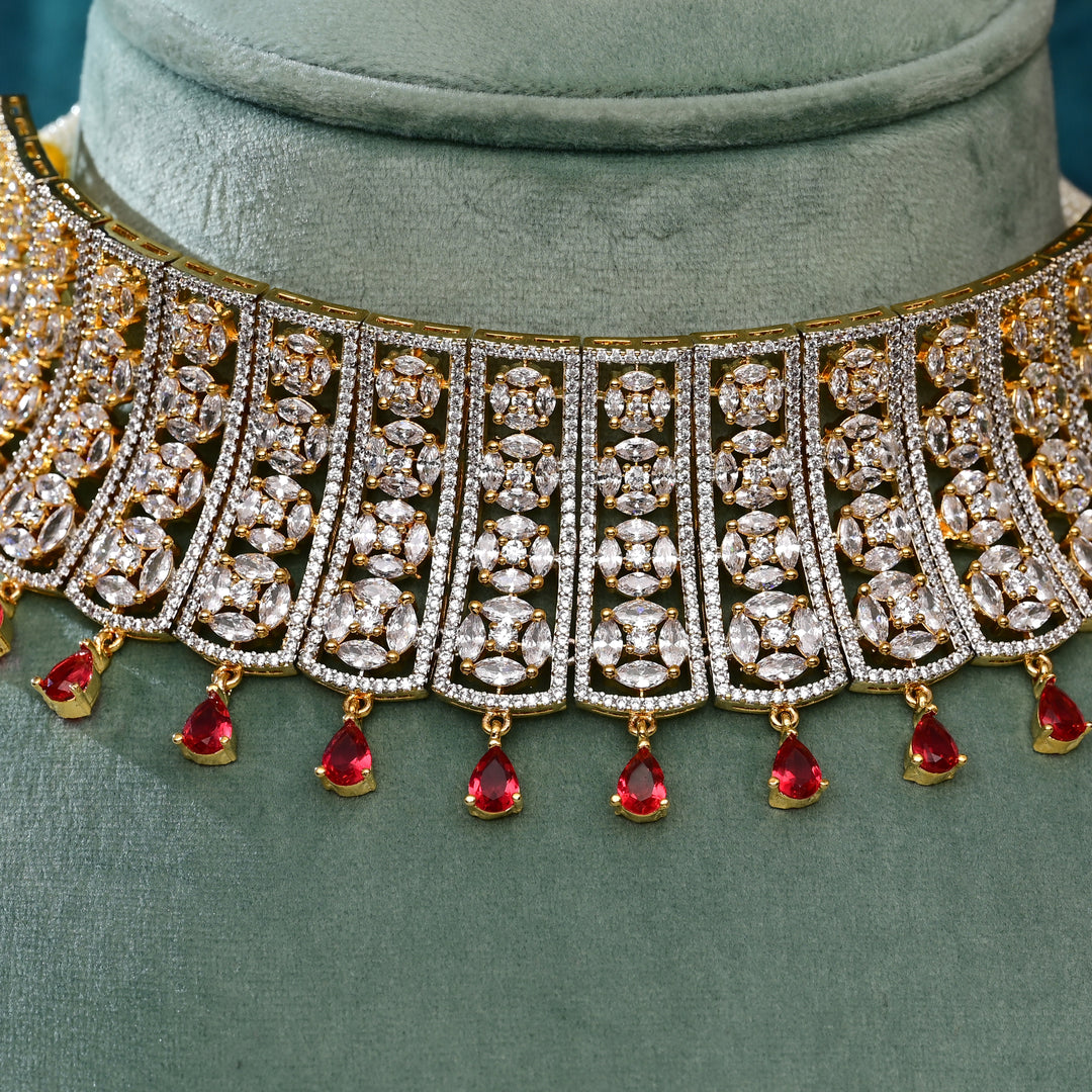 CZ Ruby Choker