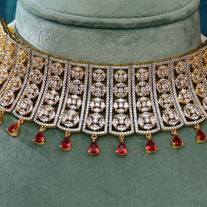 CZ Ruby Choker