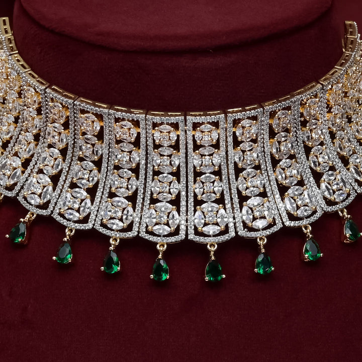 CZ Emerald Choker