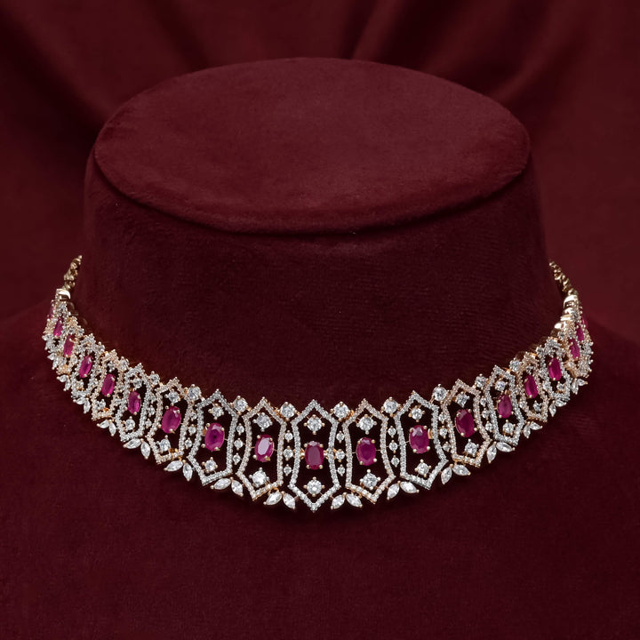 CZ Ruby Choker