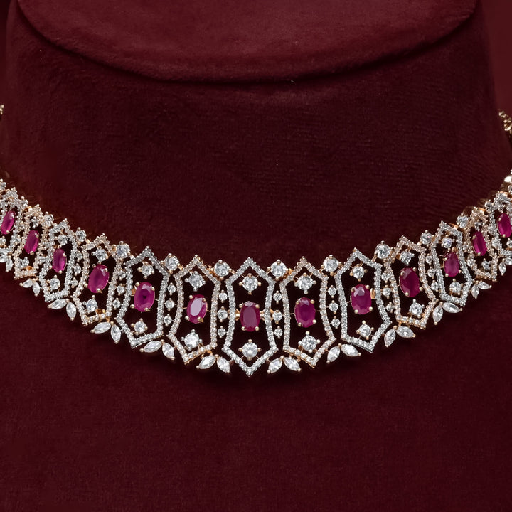CZ Ruby Choker