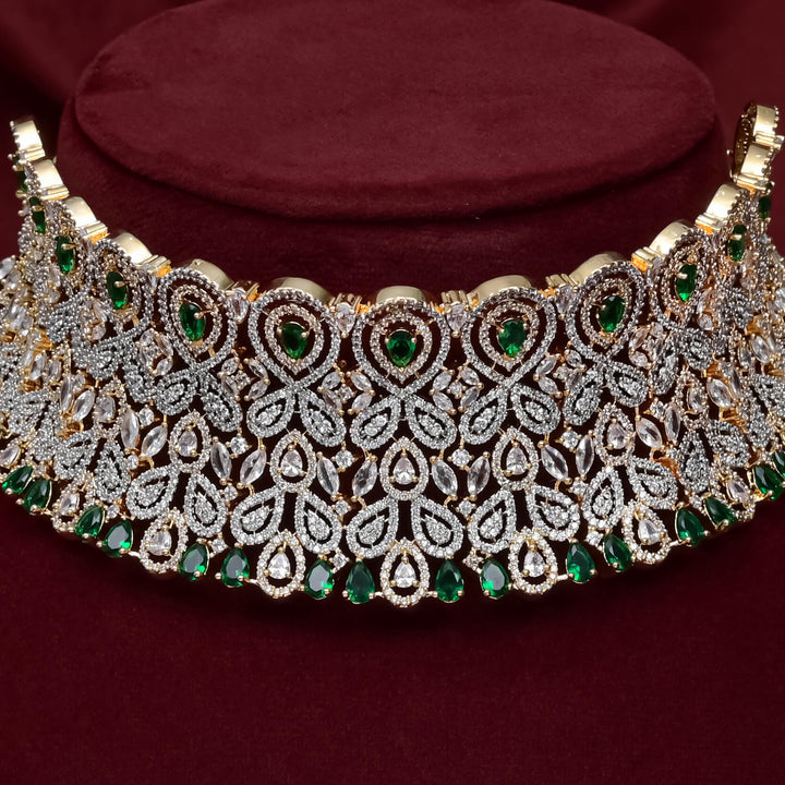 CZ Emerald Choker