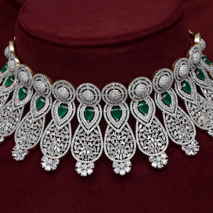 CZ Emerald Choker