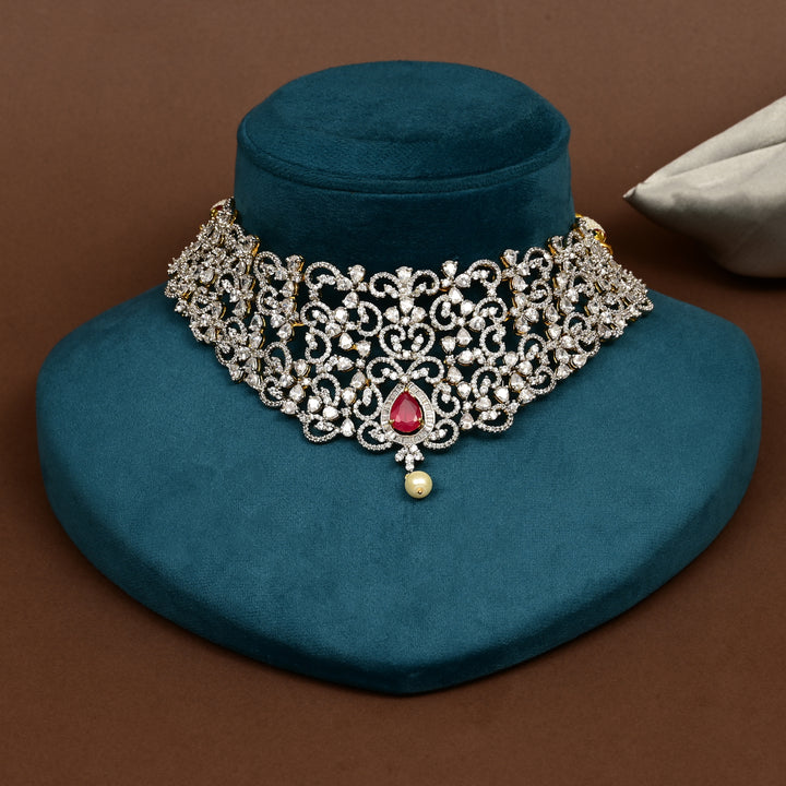 CZ Ruby Choker