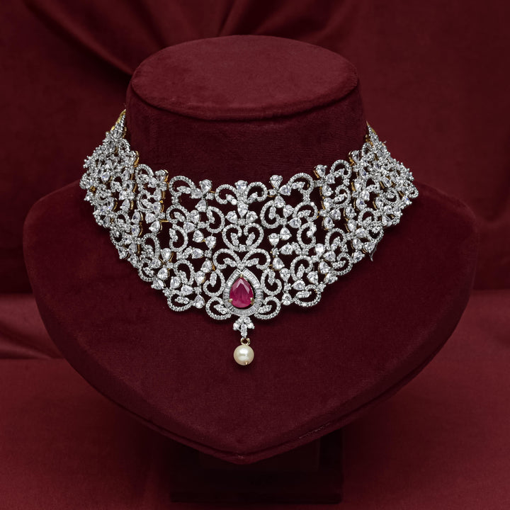 CZ Ruby Choker