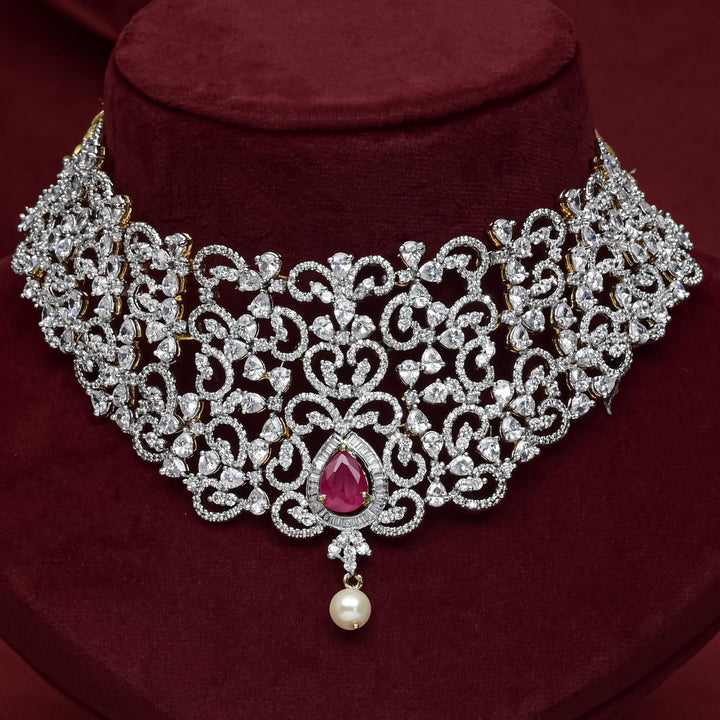 CZ Ruby Choker