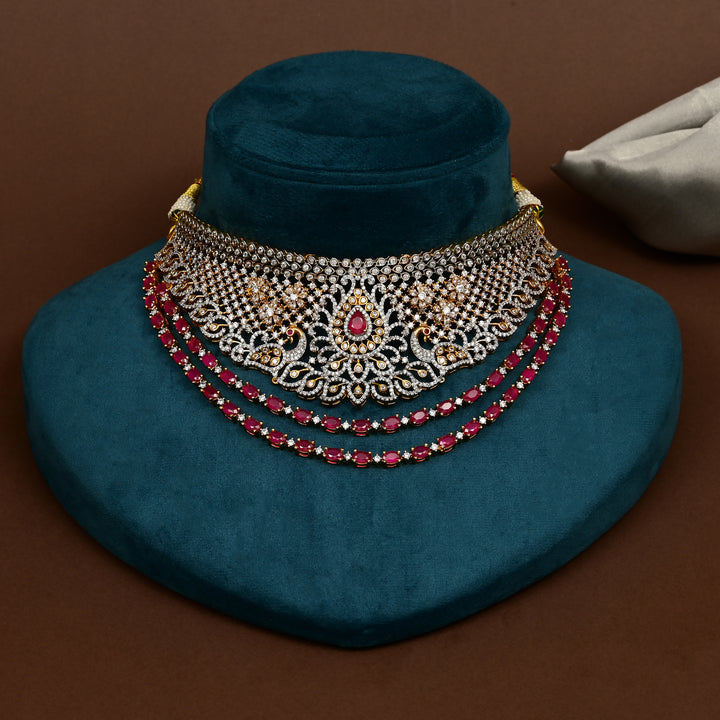 CZ Ruby Choker