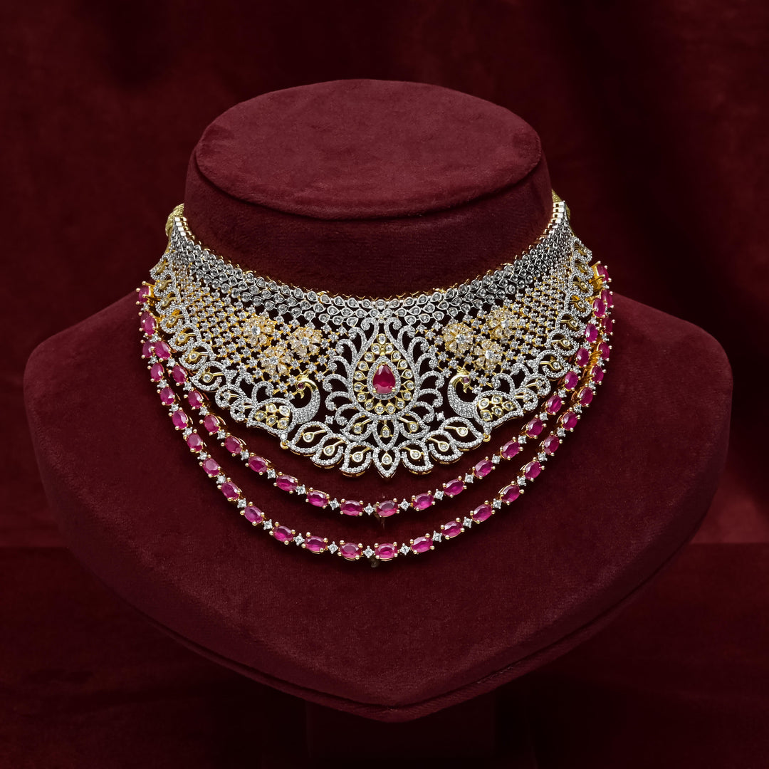 CZ Ruby Choker